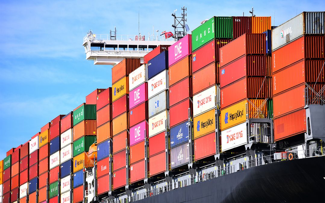 Plus Prozent Container Im Hafen Rotterdam Sterreichische