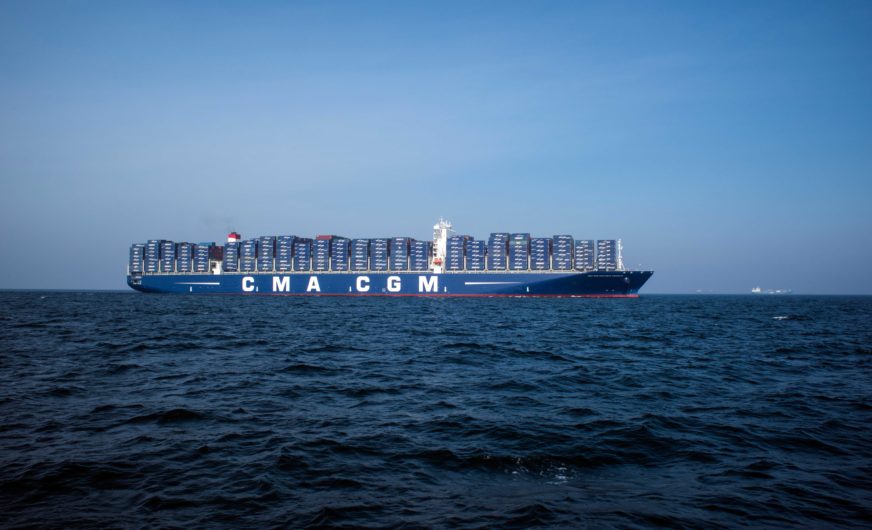 CMA CGM bringt größtes Schiff in die  Häfen der USA