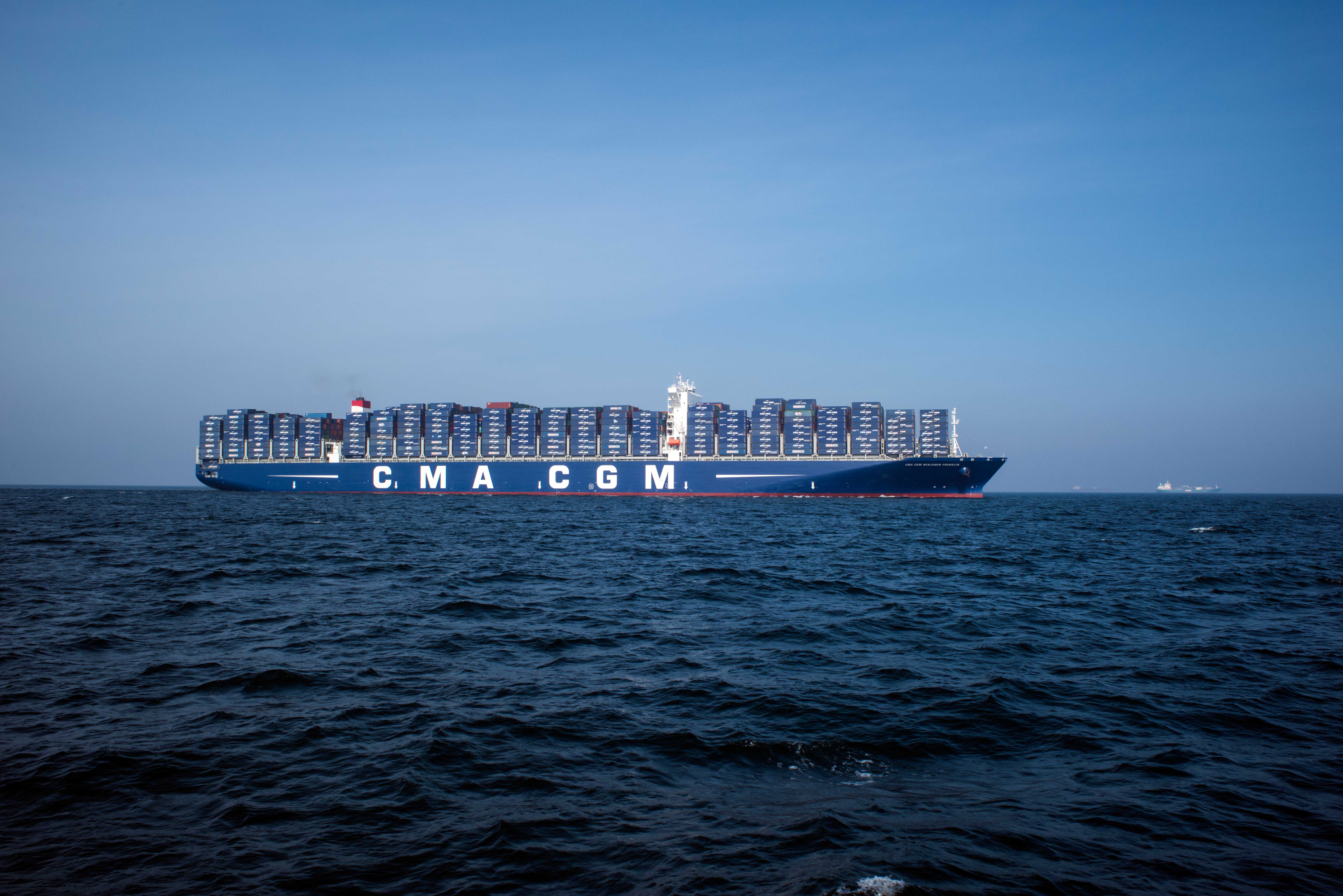 CMA CGM deploys largest cargo vessel ever to call at a U.S. port