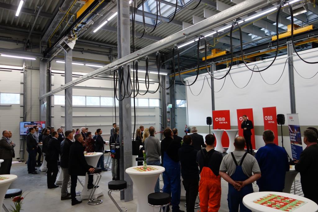 ÖBB Infra eröffnet Containerreparaturhalle in St. Michael