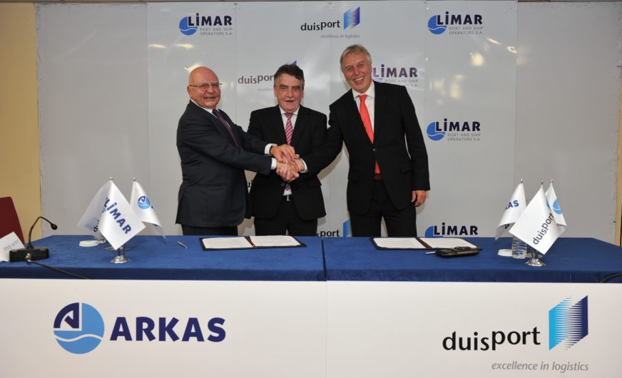 Arkas and duisport establish joint venture in Turkey