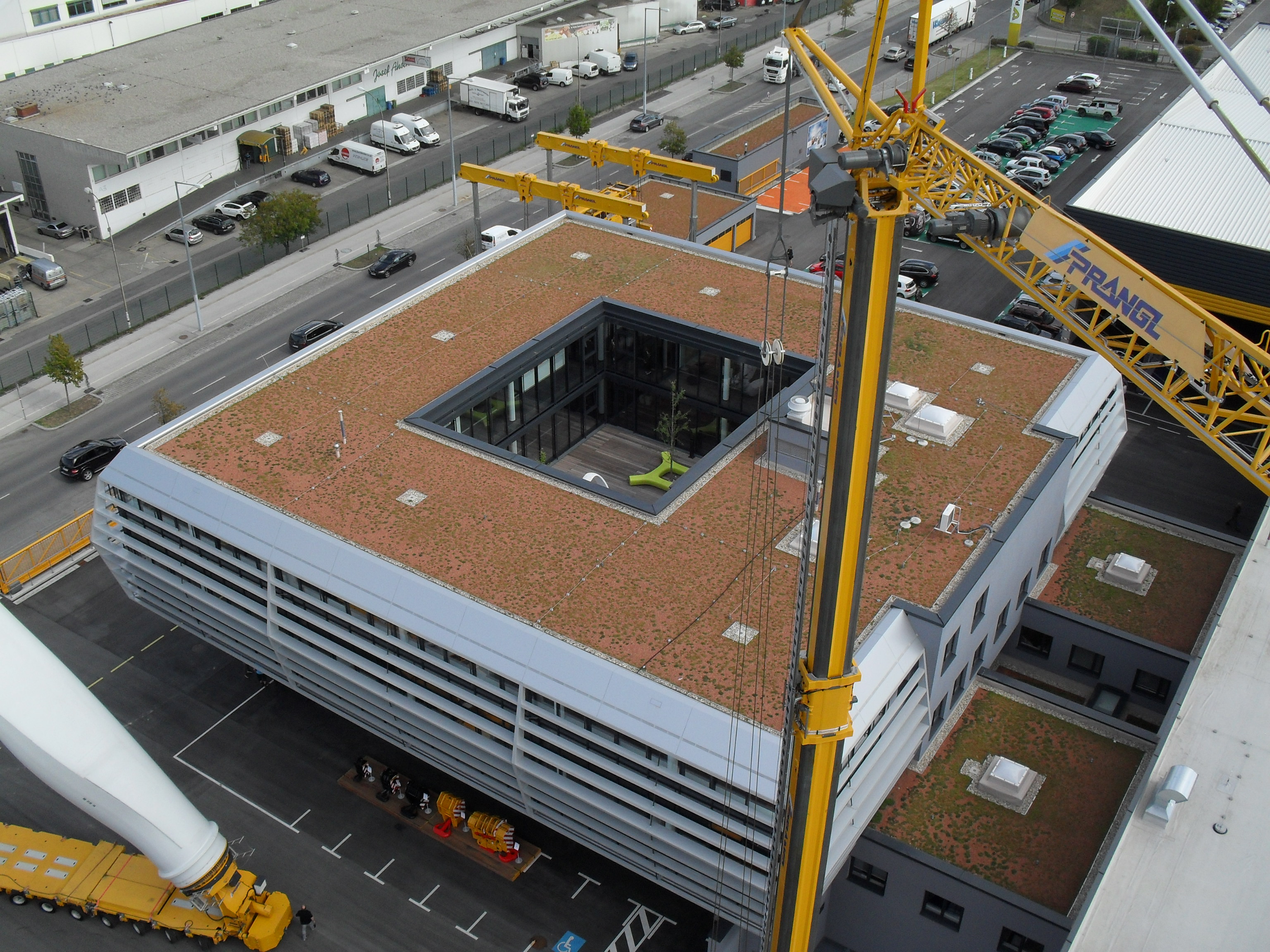 40 Mio. Euro-Investition in die neue Prangl-Zentrale in Wien