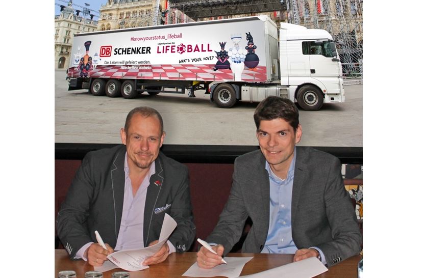 DB Schenker bleibt weiter offizieller Logistikpartner des Life Ball