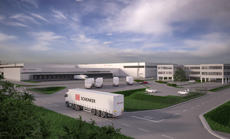 Mega logistics centre in Graz for DB Schenker