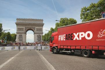 XPO Logistics seit 35 Jahren offizieller Transporteur der Tour de France