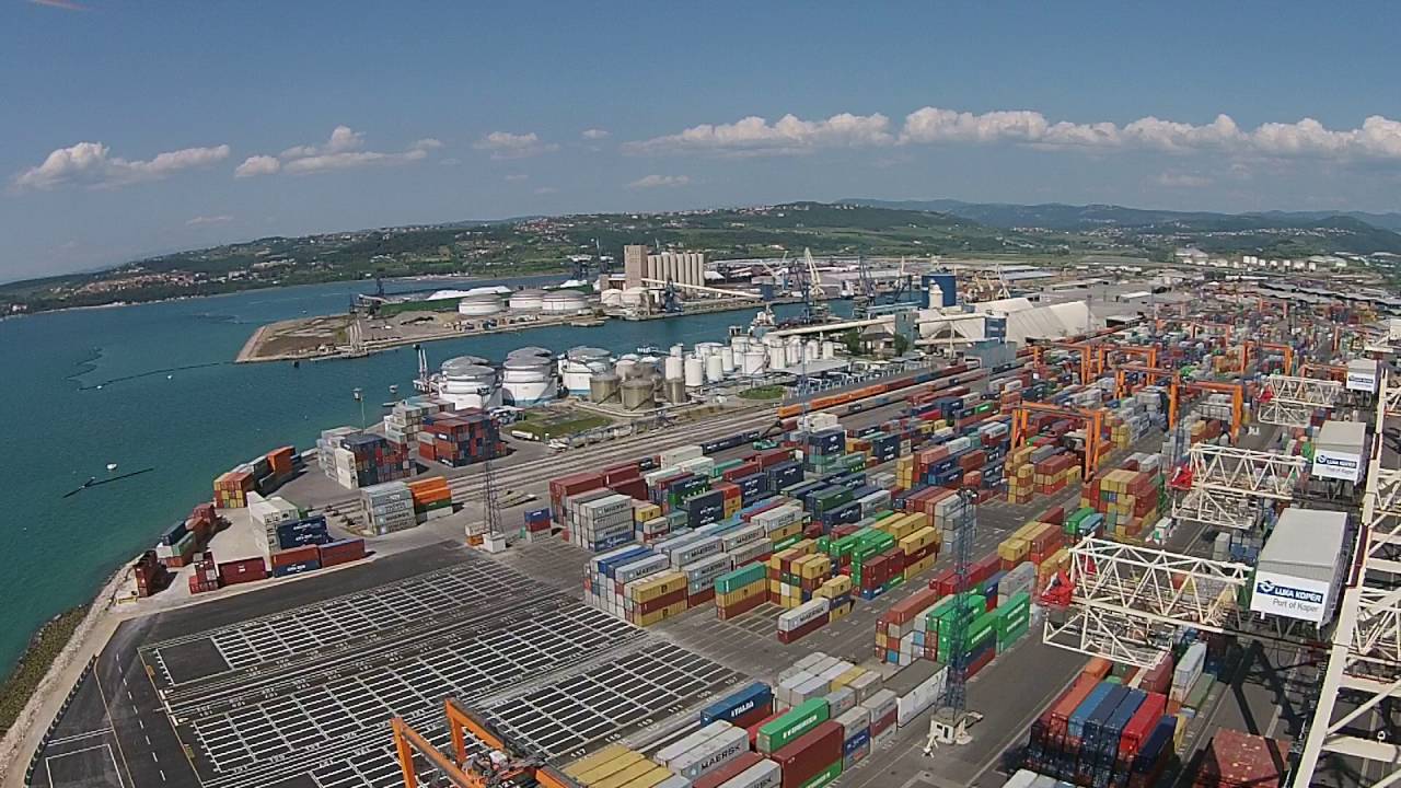 Increase in container handling in the port of Koper