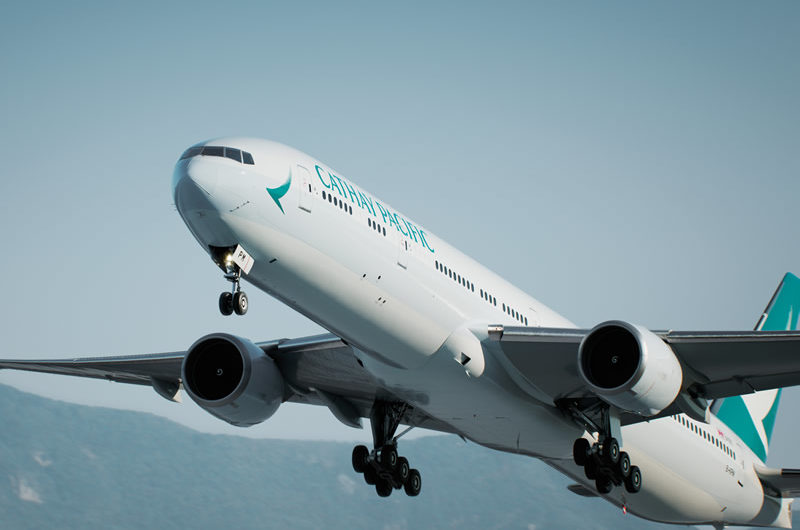 Cathay Pacific Airways changes aircraft livery