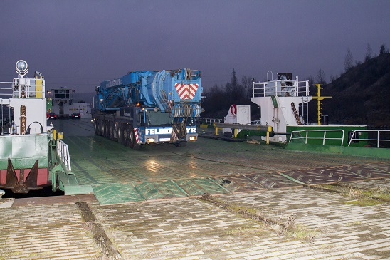 Star Lines of Donau Star BG: First RoRo unloading in Ennshafen