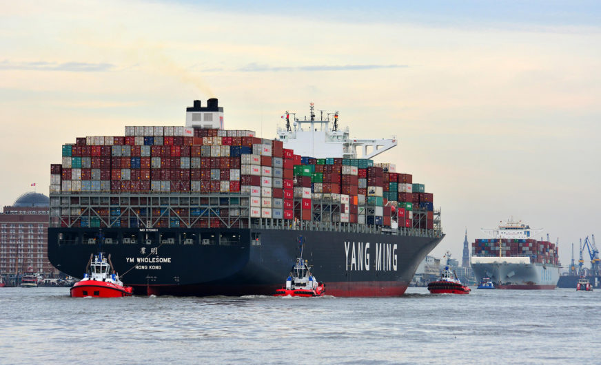 Significant downturn in container throughput in the Port of Hamburg