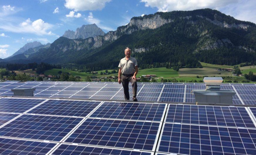 Biggest photovoltaic system in Tyrolean Unterland for deep freeze warehouse