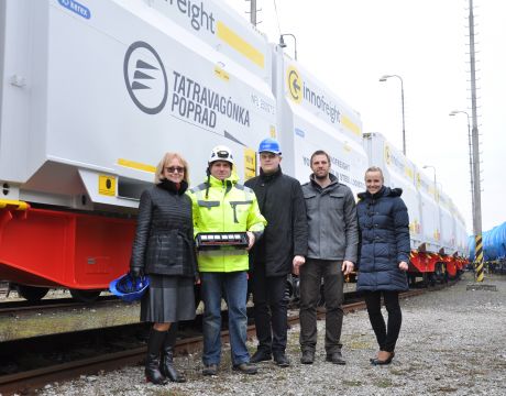 Innofreight’s first own InnoWaggons for US Steel Kosice