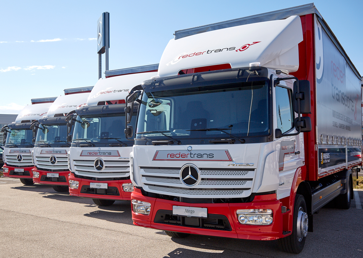 Reder Transporte modernise their fleet for distribution