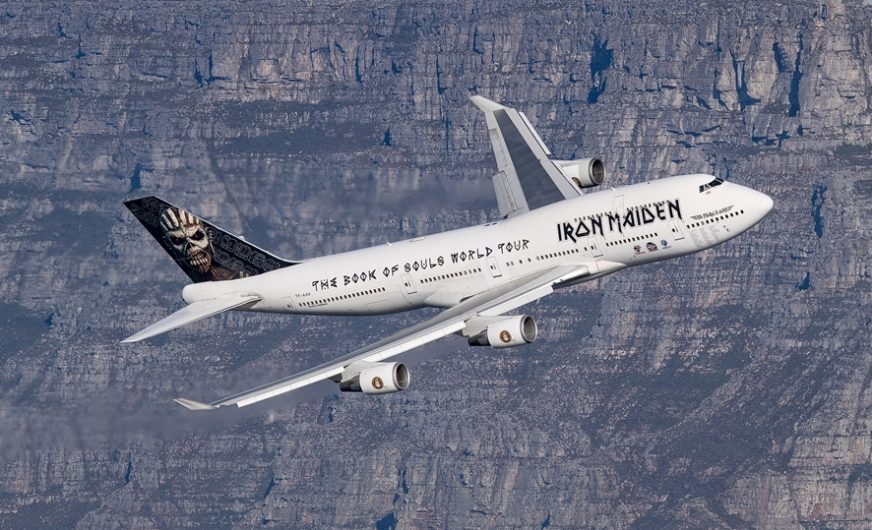 “Iron Maiden World Tour” boosts business of Air Charter Service