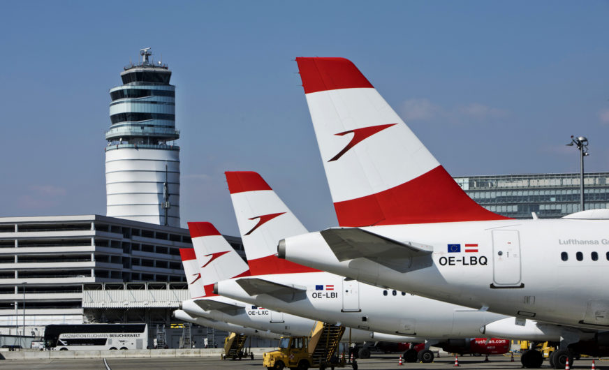Austrian Airlines stärkt mit Strategie #DriveTo25 Drehkreuz Wien