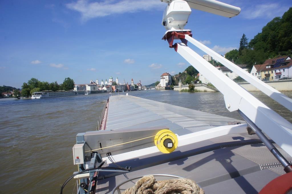 Freight transport on the Austrian Danube increased again