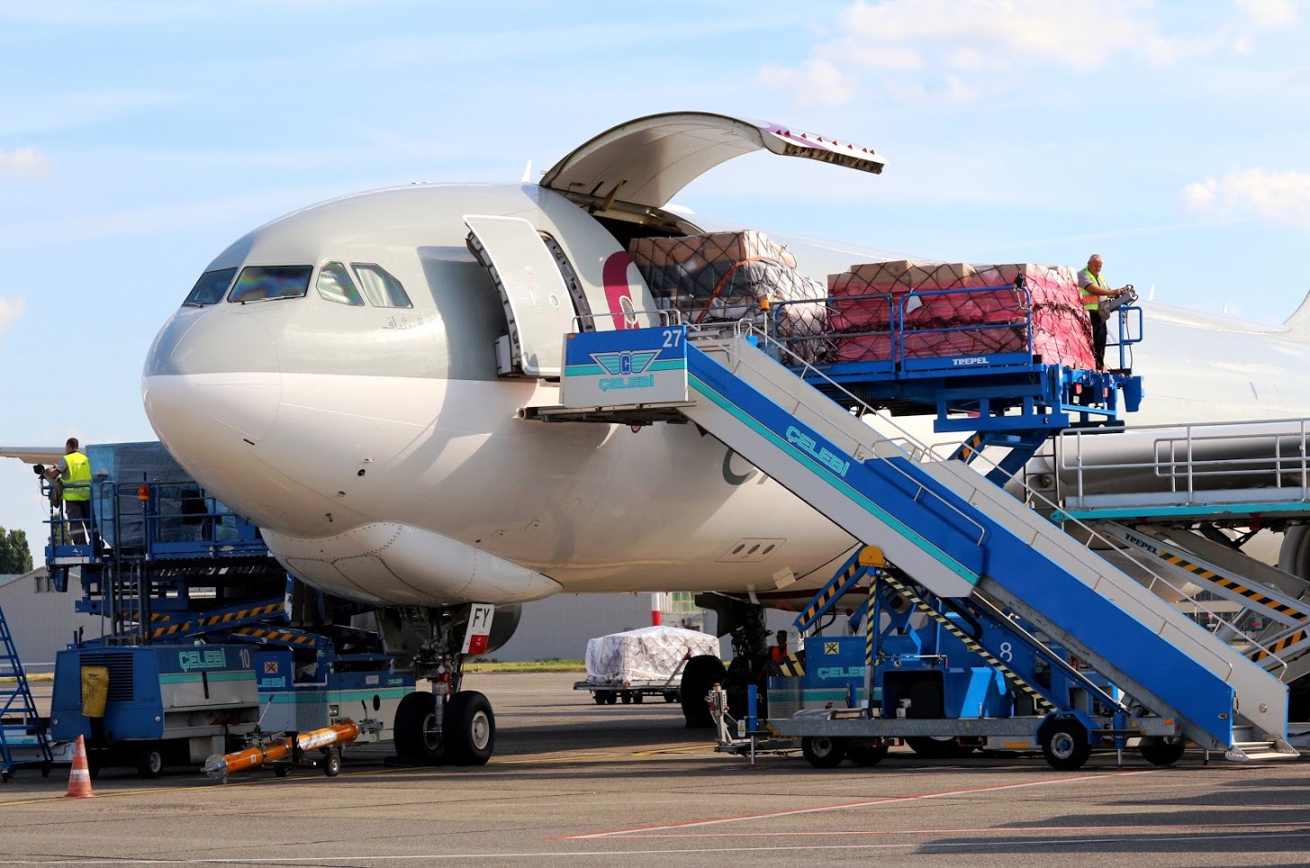 Über 100.000 Tonnen Luftfracht am Flughafen Budapest