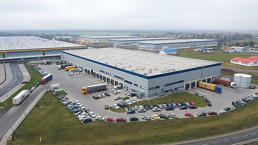New logistics center of cargo-partner at Prague airport