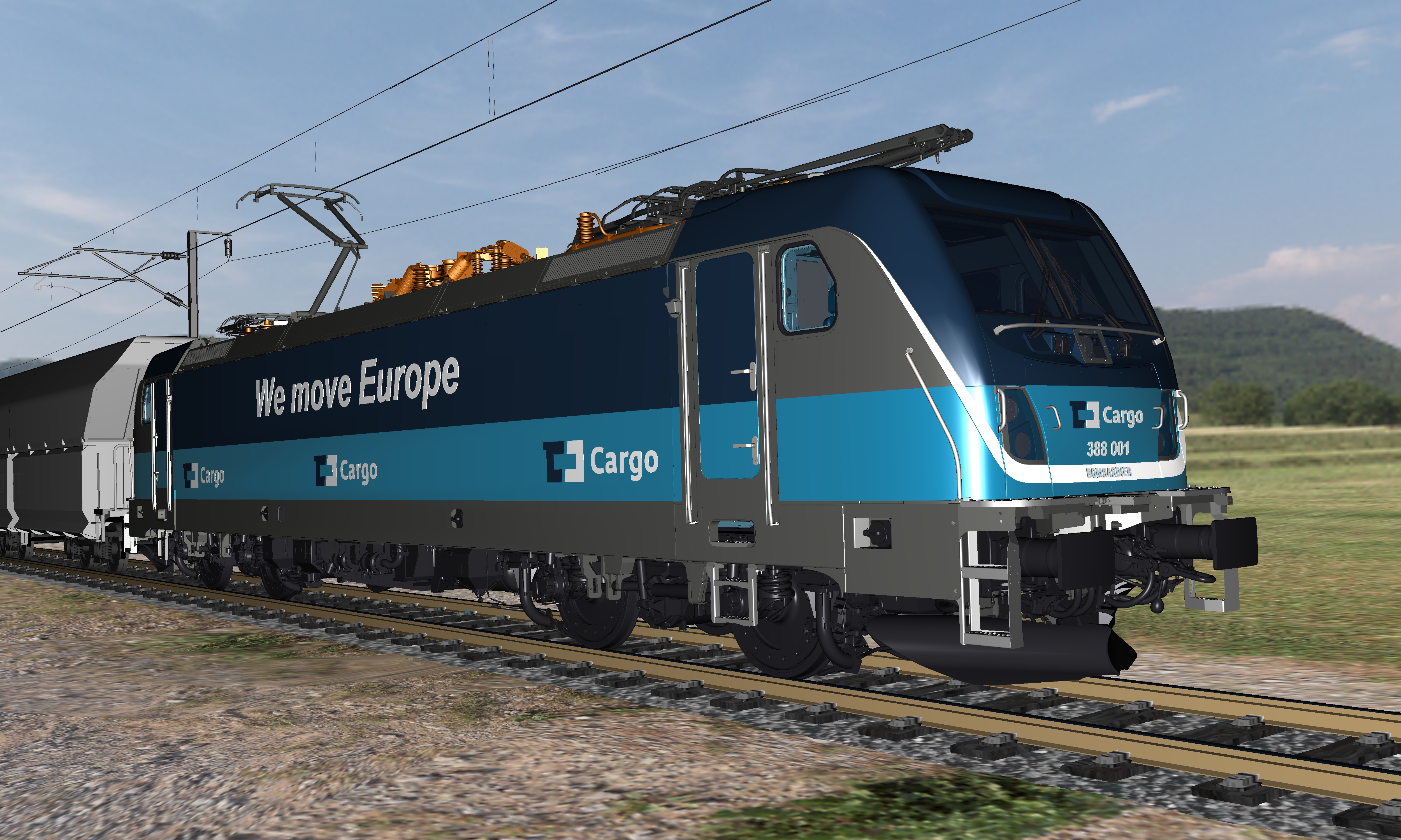 CD Cargo vergibt Lokomotiven-Großauftrag an Bombardier