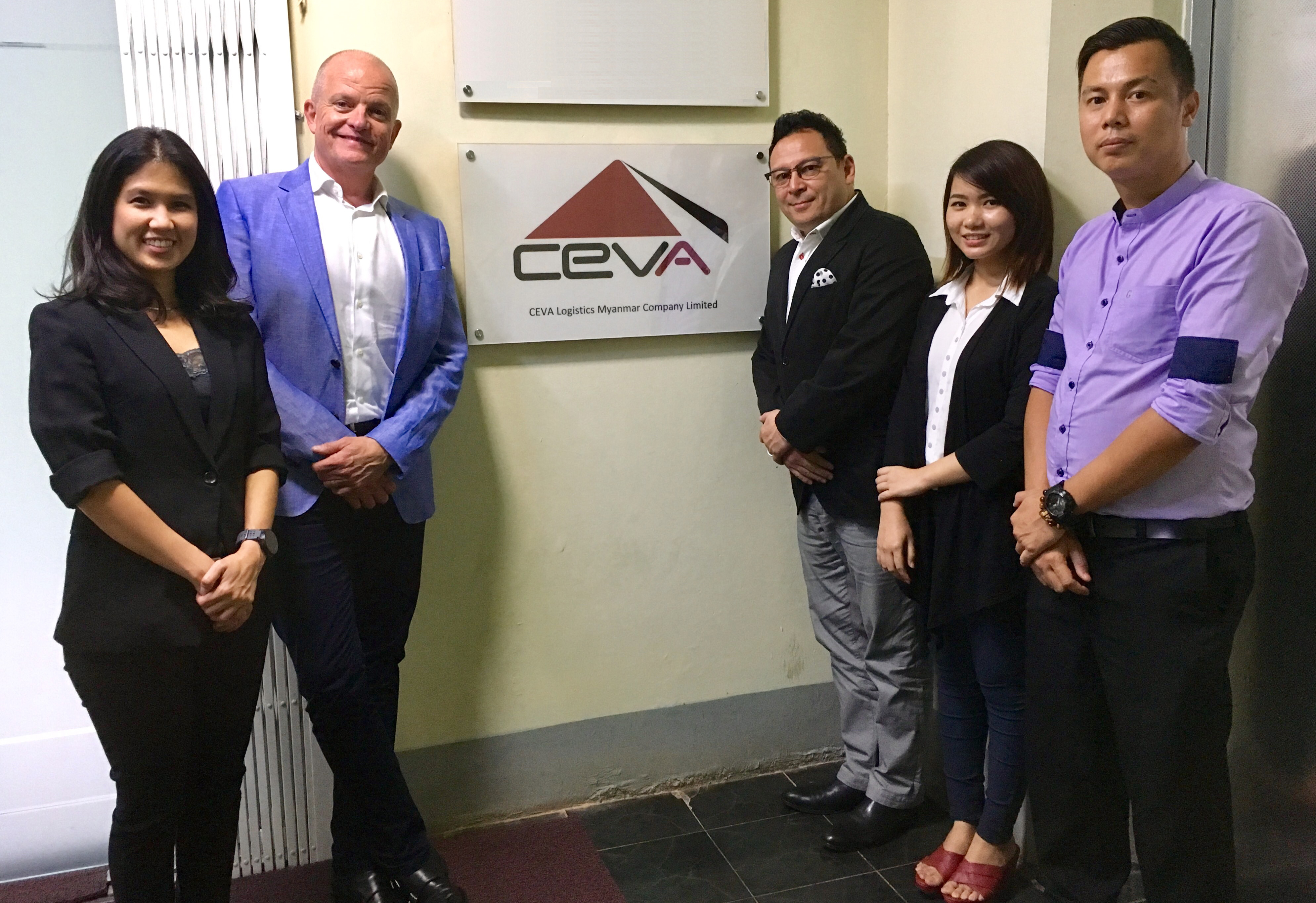 Ceva Logistics opens an office in Myanmar
