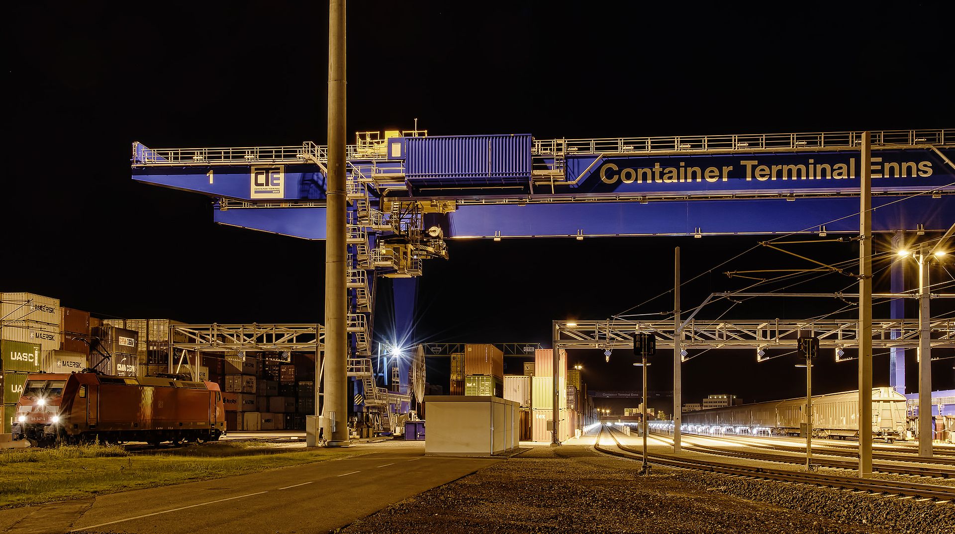Container Terminal Enns wird um 7 Mio. Euro erweitert