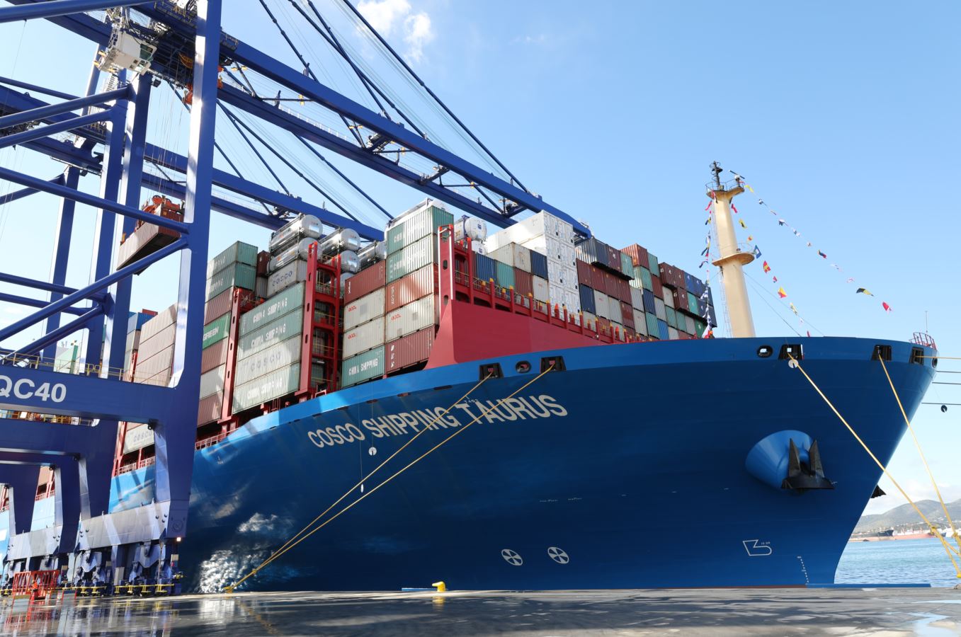 Neue Ära im Containerterminal Cosco Piraeus