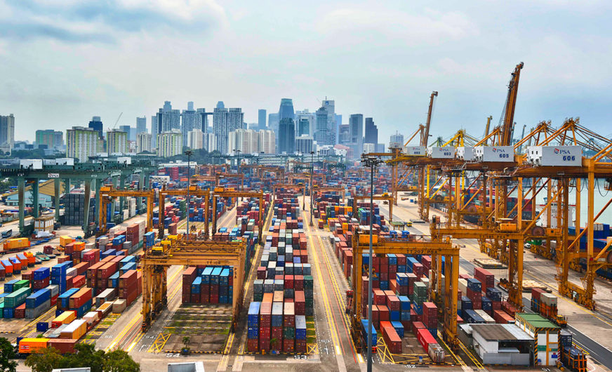 CMA CGM und PSA: Containerterminal-Joint Venture in Singapur