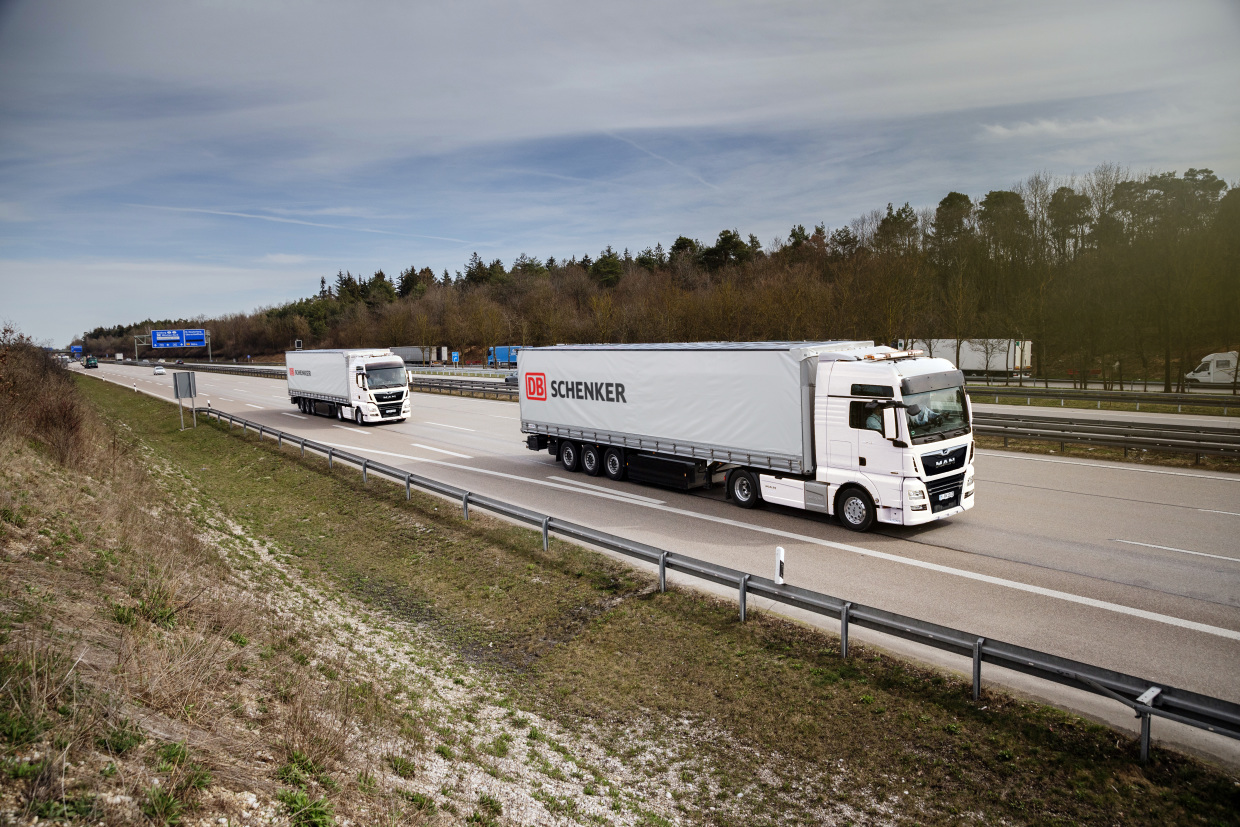 DB Schenker and MAN launching joint platooning project