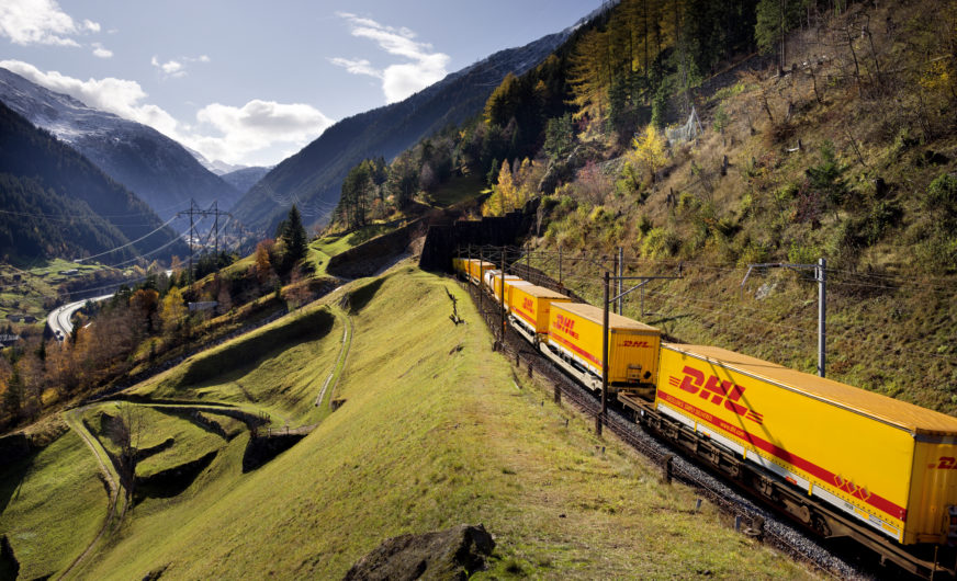 Multimodaler Schienentransport Taiwan – Europa von DHL für Medion