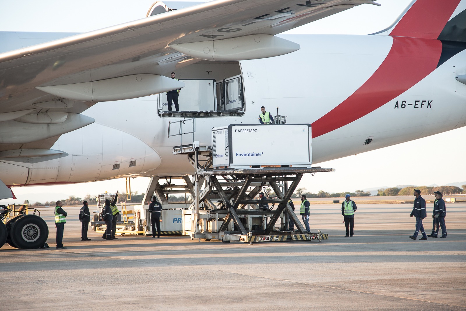 Emirates SkyCargo forwards about 80,000 pharma shipments per year