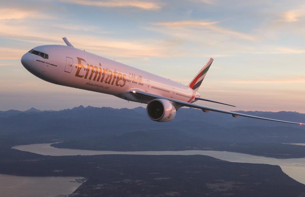 Emirates-Countdown für den Start der Zagreb-Verbindung