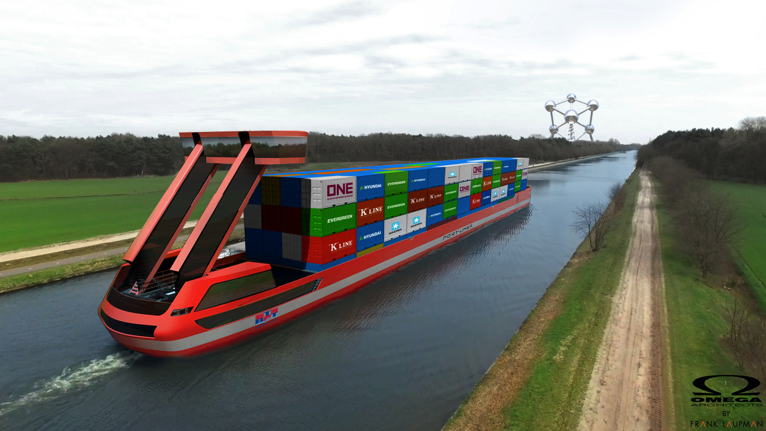 Emission-free cargo shipping on Europe’s rivers and canals