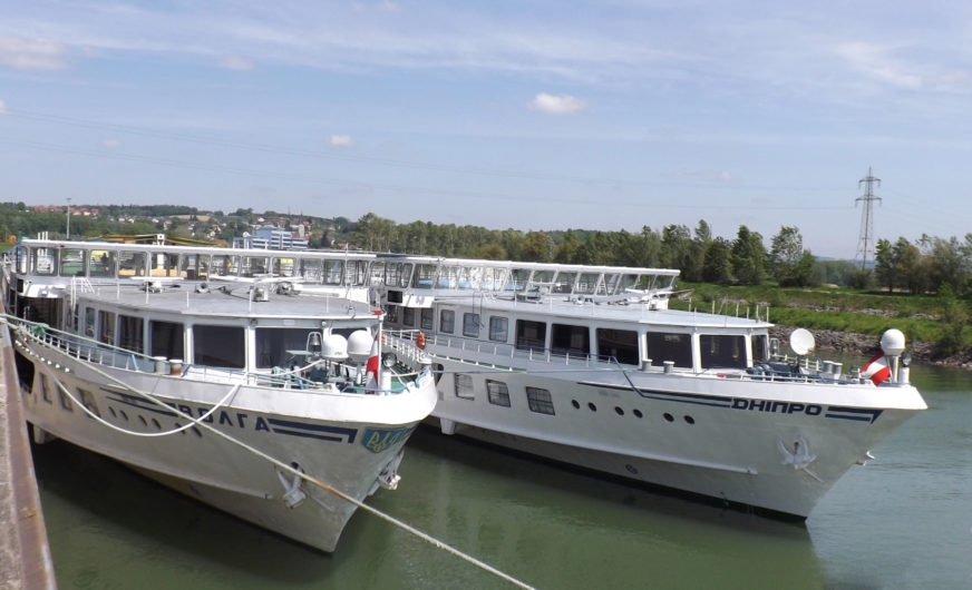 First hotel vessels berthing in Ennshafen port