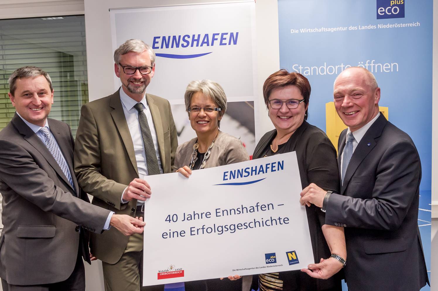 Trimodal logistics hub Ennshafen celebrates 40th anniversary
