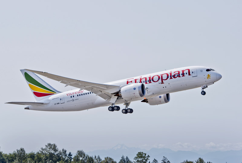 Ethiopian Airlines verbindet Afrika mit Russland