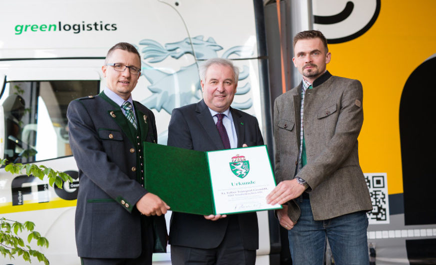 Felber Transporte obtains Styrian coat of arms