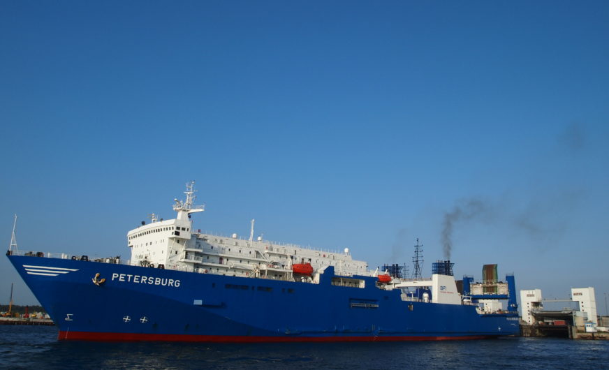 Russland-Boom im Fährhafen Sassnitz-Mukran