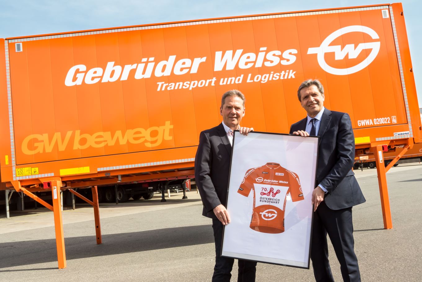 Gebrüder Weiss is the logistics partner of the 70th Tour of Austria