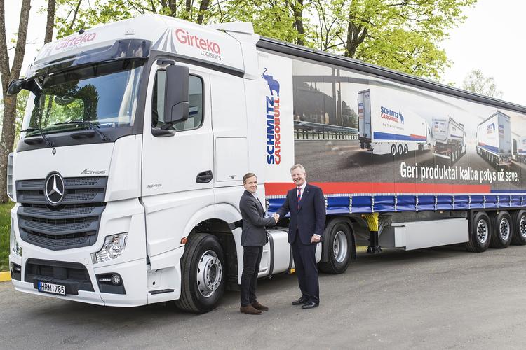 Girteka Logistics places large order with Schmitz Cargobull