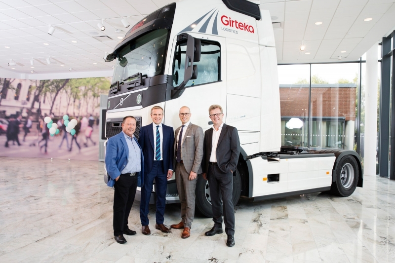 Girteka Logistics bestellt 2.000 neue Volvo FH Lkw