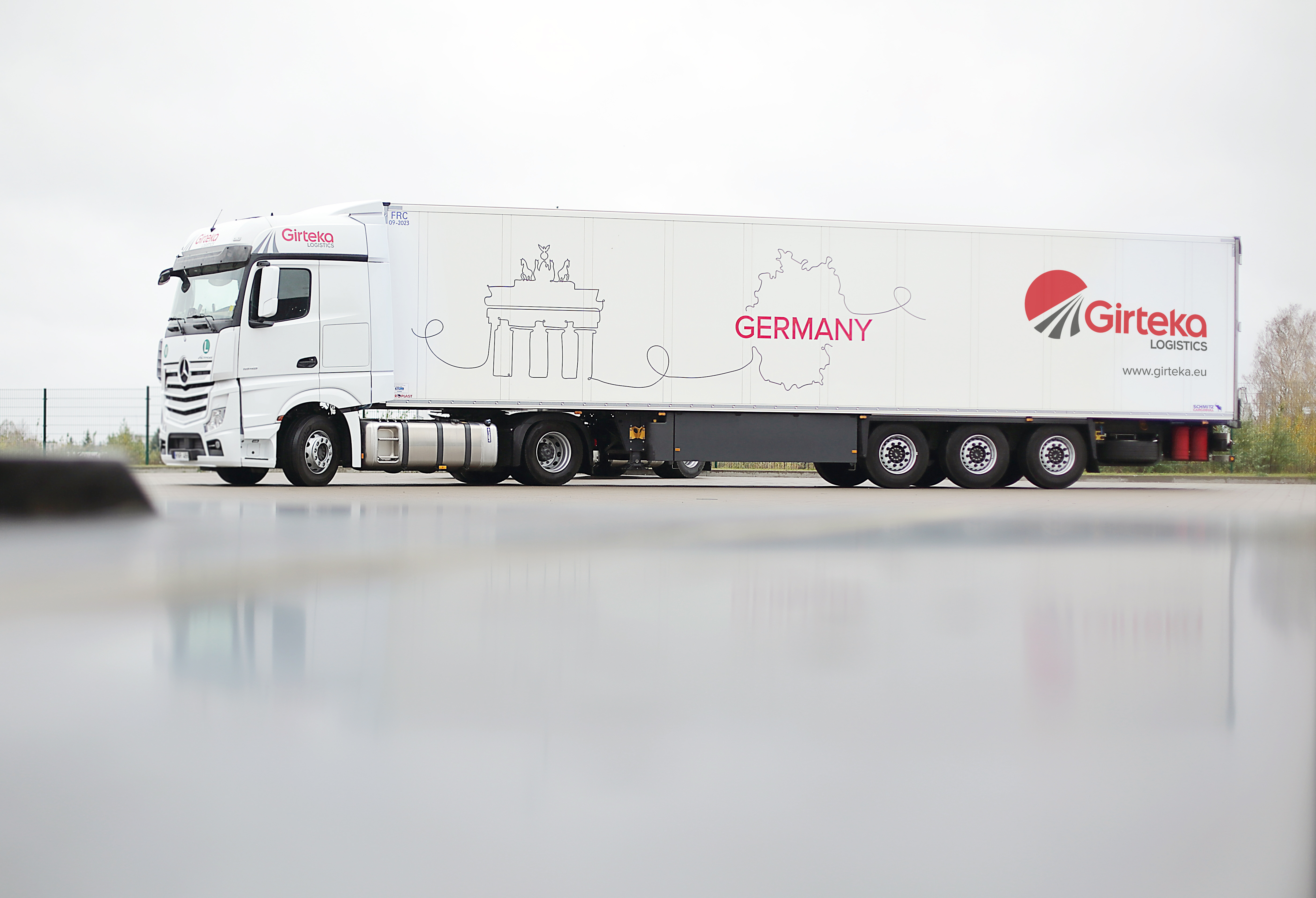 Girteka: Eintritt in den deutschen Markt für nationale FTL-Verkehre