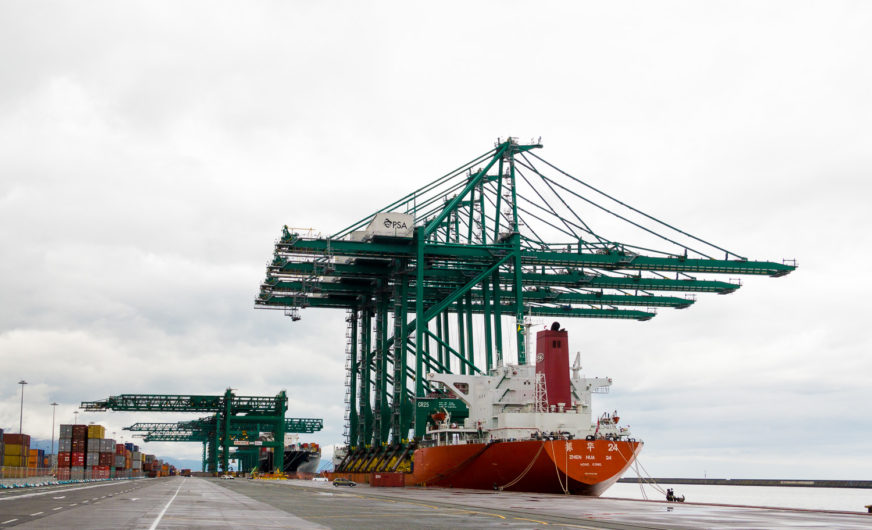 PSA Voltri-Prà inaugurates four quay cranes in the Port of Genoa