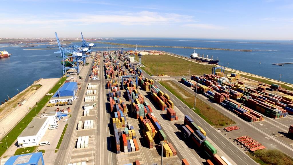 Growth of container traffic in the Romanian maritime ports