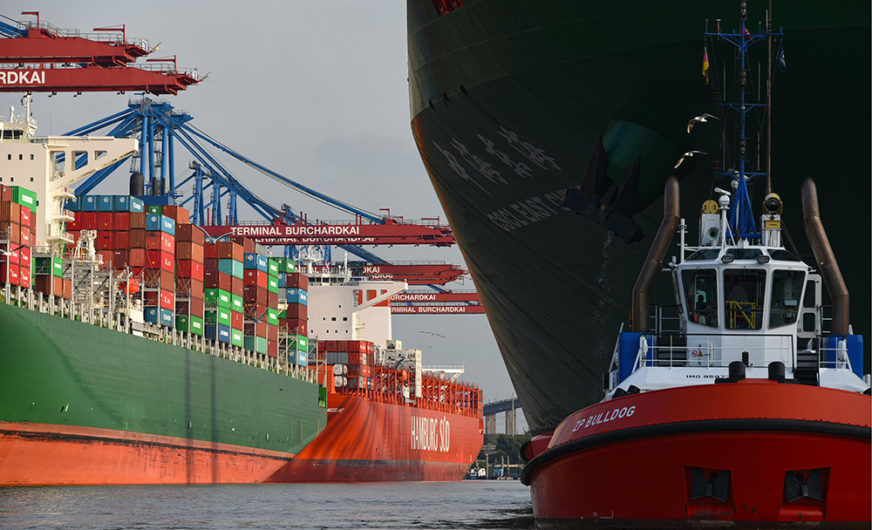 Hamburg is the No.1 maritime port for the Czech Republic and Slovakia