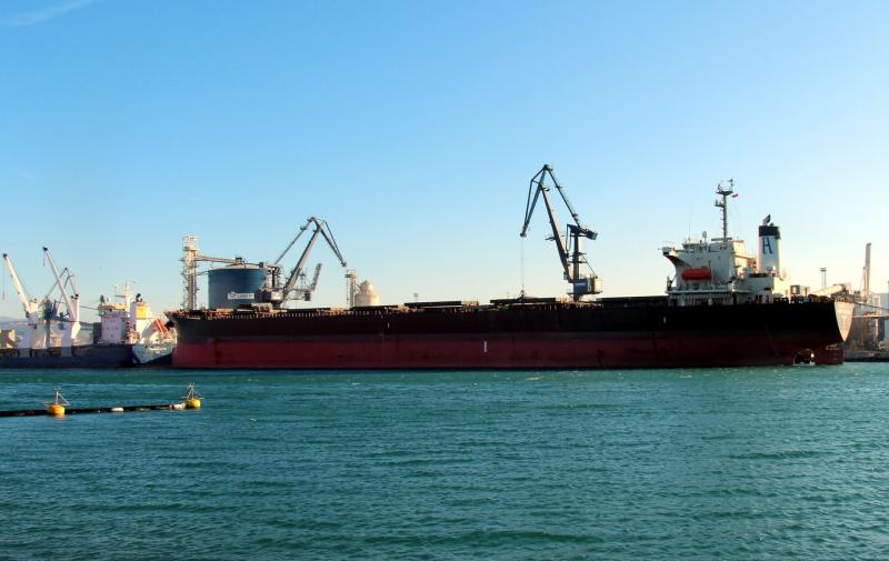 A record soya bean quantity at Koper port