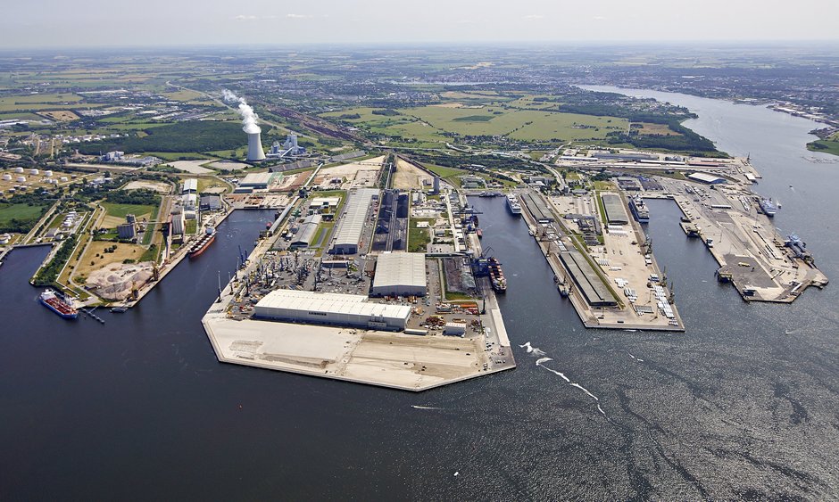 Intermodal terminal Rostock exceeding 2 million tonnes