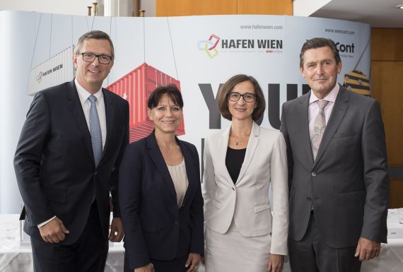 Wiener Hafen steuert weiterhin auf Expansionskurs