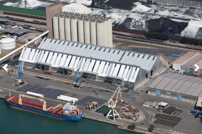 Hafen Koper: Neues Mehrzwecklager eingeweiht
