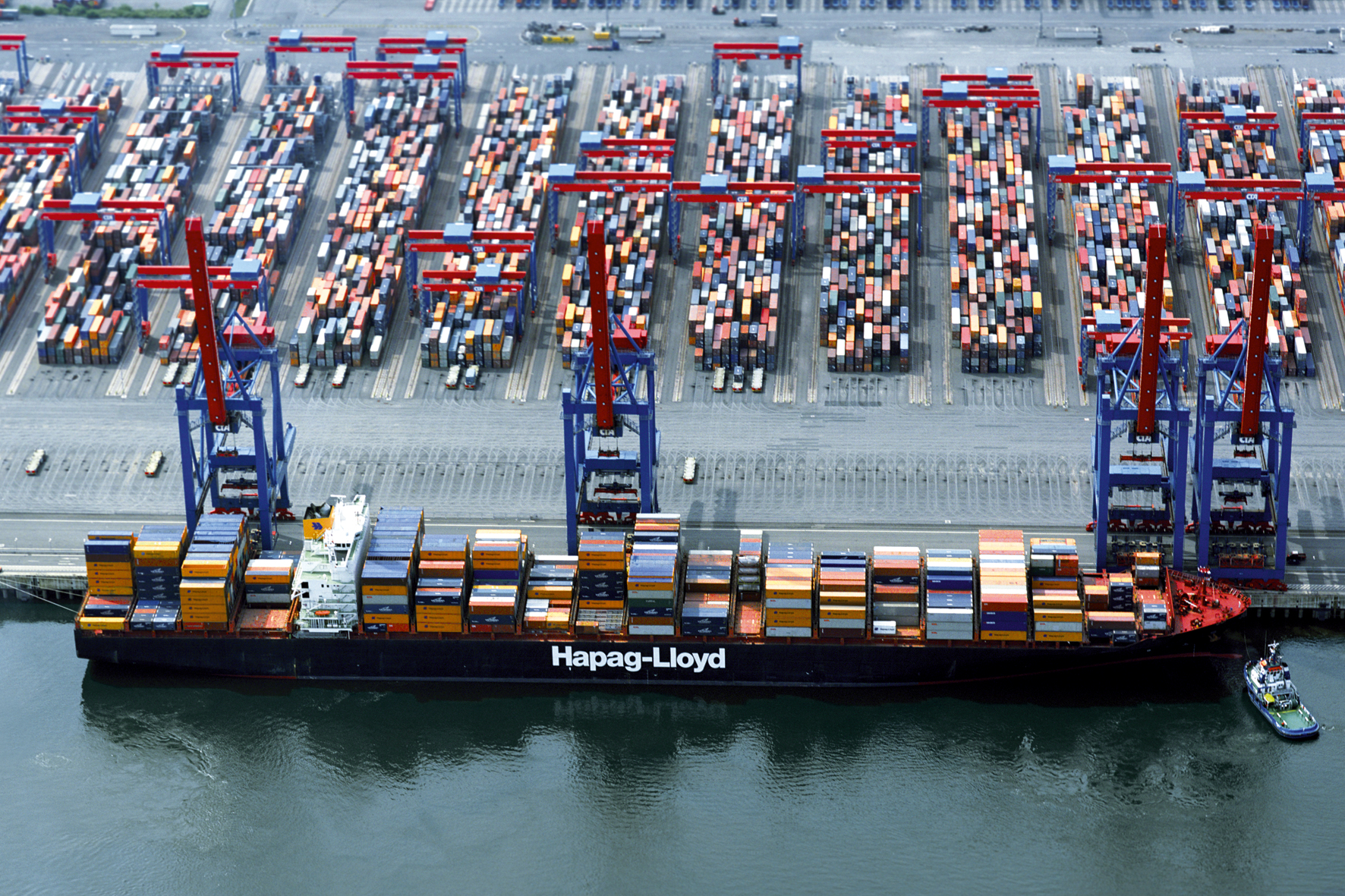 Hapag-Lloyd: Container-Brand auf der „Yantian Express”