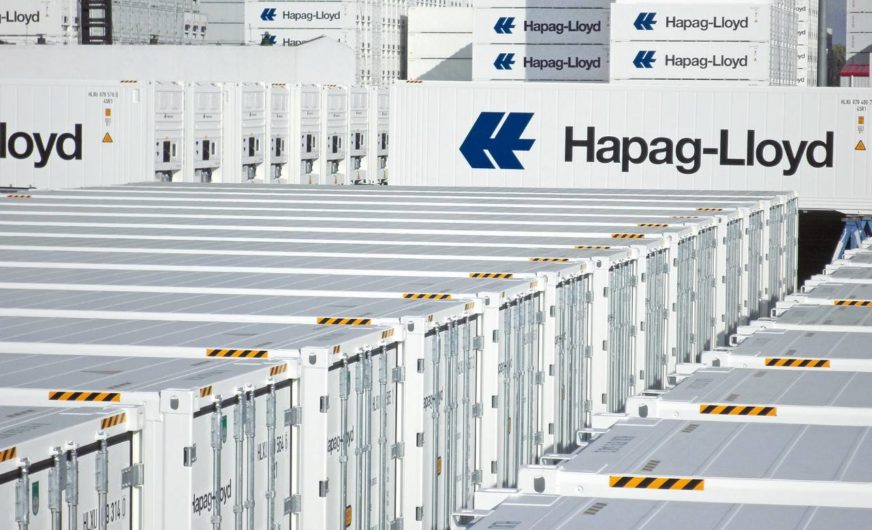 Hapag-Lloyd bestellt 5.750 hochmoderne Kühlcontainer