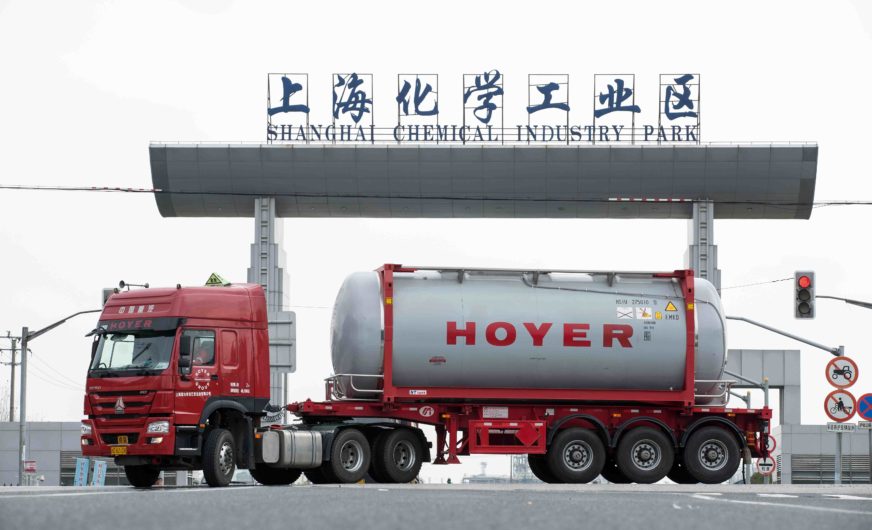Hoyer takes over plant logistics for Covestro in China